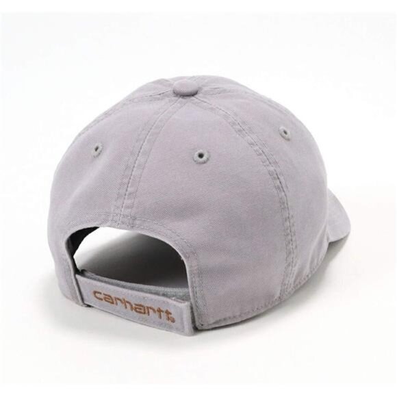 Unisex Carhartt‎ Men's Womens White Canvas Cotton Baseball Cap Hat - Picture 3 of 5